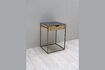 Miniature Brooke grey wooden bedside table 2