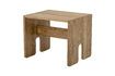 Miniature Brown children's oak table Bas 1