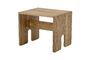 Miniature Brown children's oak table Bas Clipped