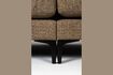 Miniature Brown fabric 3-seater sofa Balcony 6