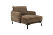 Miniature Brown fabric armchair Harper 1