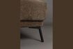 Miniature Brown fabric armchair Harper 5