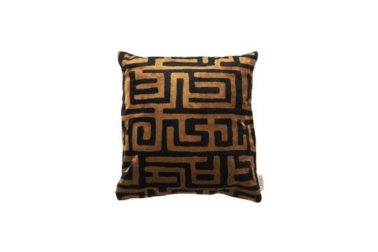 Brown fabric cushion Lane Clipped