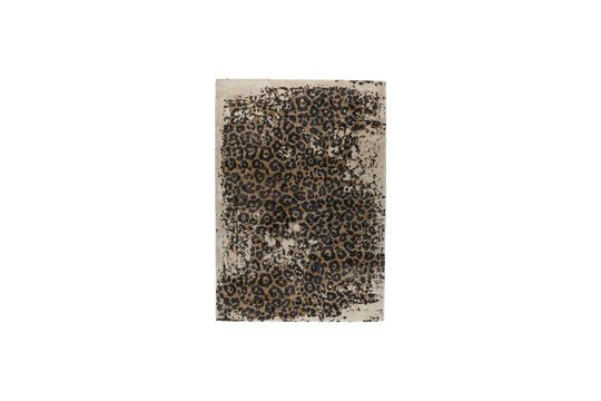 Brown fabric rug 200x300 cm Satwa Clipped