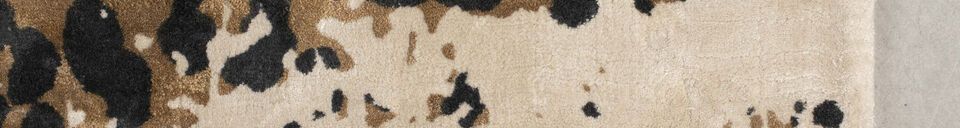 Material Details Brown fabric rug 200x300 cm Satwa