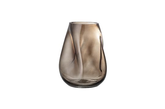 Brown glass vase Ingolf