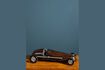 Miniature Brown leather car figure Leather 2