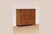 Miniature Brown mahogany chest of drawers Mercerie 2