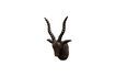 Miniature Brown metal antelope figurine Black 4