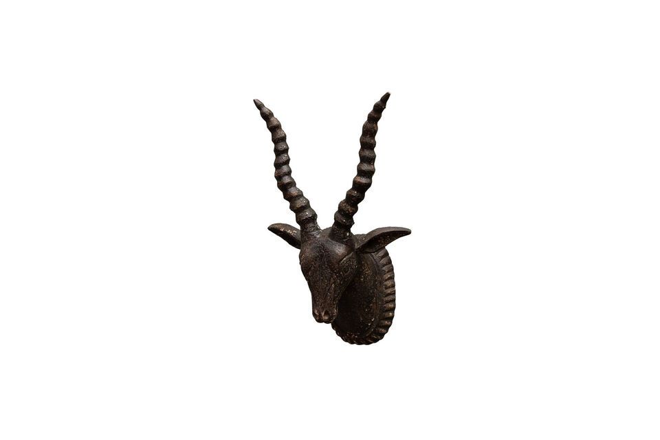 Our metal antelope figurine