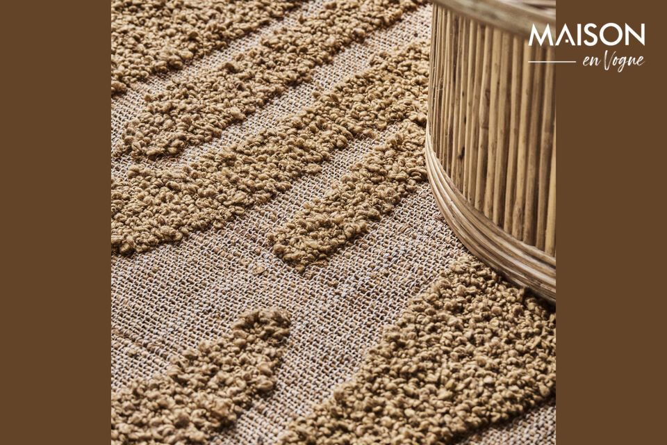 Discover the brown jute fiber