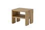 Miniature Brown oak stool Bas Clipped