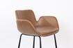 Miniature Brown PU leather counter chair Brit Ll 10