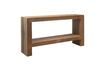 Miniature Brown reclaimed wood console table Corsica 1