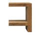 Miniature Brown reclaimed wood console table Corsica 6