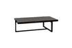 Miniature Brown wood and metal coffee table Loxton 2