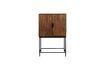 Miniature Brown wood chest of drawers Saroo 2