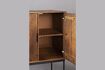 Miniature Brown wood chest of drawers Saroo 4