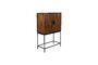 Miniature Brown wood chest of drawers Saroo Clipped