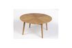 Miniature Brown wood coffee table Fabio 2