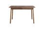 Miniature Brown wood dining table Glimps Clipped