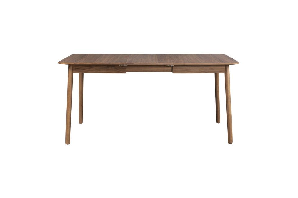 Brown wood dining table Glimps - 14