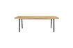 Miniature Brown wooden dining table 180cm Harvest 1