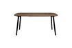 Miniature Brown wooden dining table Clover 8