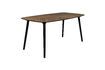 Miniature Brown wooden dining table Clover 1