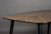 Miniature Brown wooden dining table Clover 2