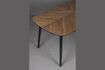 Miniature Brown wooden dining table Clover 4