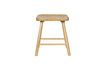 Miniature Brown Wooden Stool Vander 3