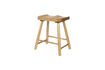 Miniature Brown Wooden Stool Vander 5