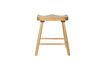 Miniature Brown Wooden Stool Vander 6