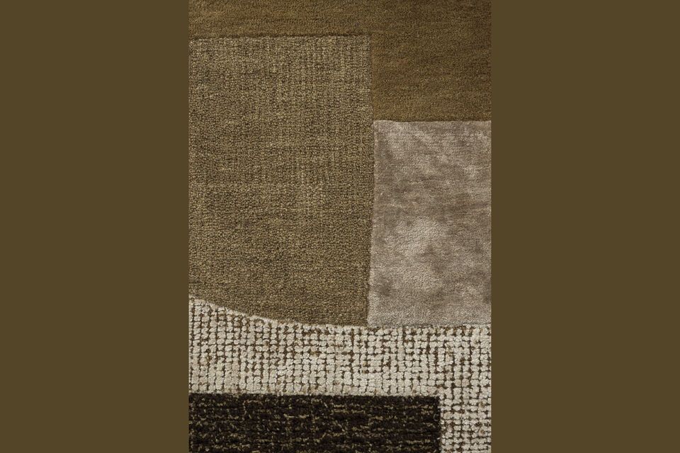 Brown wool rug 200x300 cm Silvan - 2