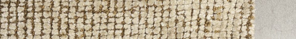 Material Details Brown wool rug 200x300 cm Silvan