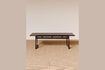 Miniature Bruges dark wood coffee table 2