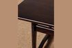 Miniature Bruges dark wood coffee table 3