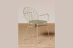 Miniature Bubble green metal chair 4