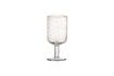 Miniature Bubbles clear glass wine glass 1