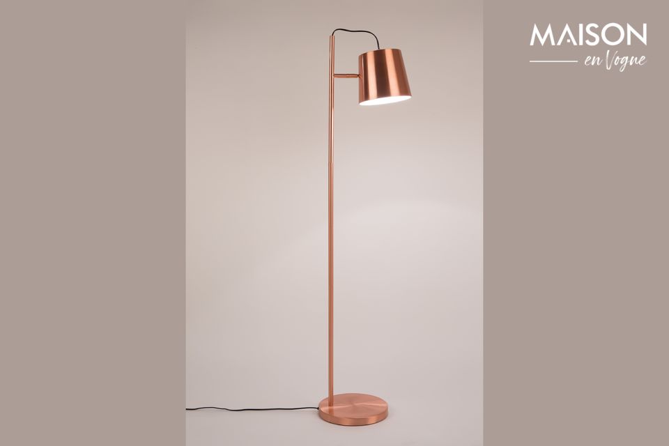 Beringstraat uitvoeren genezen Buckle Head Copper Floor Lamp Zuiver - 150cm | Maison en Vogue