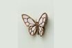 Miniature Butterfly mirror in gold resin Mirrors 2