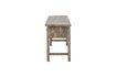 Miniature Camden console table in natural reclaimed pine 6