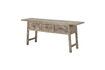 Miniature Camden console table in natural reclaimed pine 1