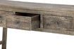 Miniature Camden console table in natural reclaimed pine 11