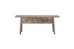 Miniature Camden console table in natural reclaimed pine 10