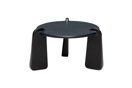 Carnac black aluminum coffee table Clipped