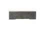 Miniature Ceme grey concrete bench Clipped