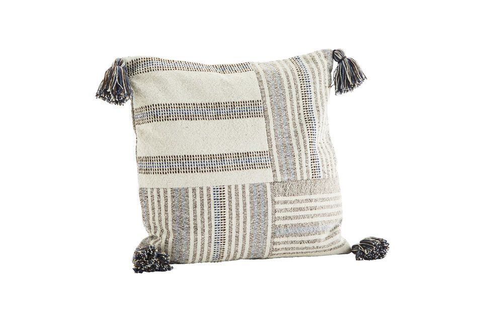 Cetton multicore recycled cotton cushion cover Madam Stoltz