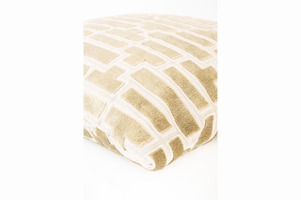 Champagne fabric cushion 45x45 Scape - 5